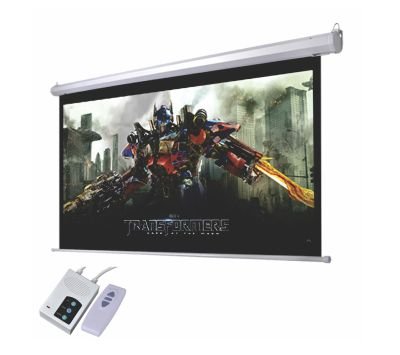 Projector Screen 200 Inch Remote Controlled